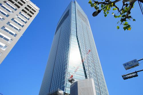 Exterior of Toranomon Hills Mori Tower